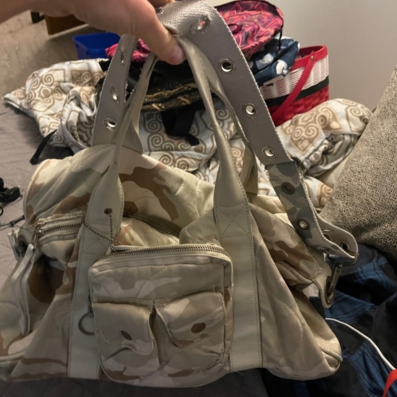 Da Nang Surplus Indo-Chine Army Camo Duffle Bag handbag - Picture 2 of 5